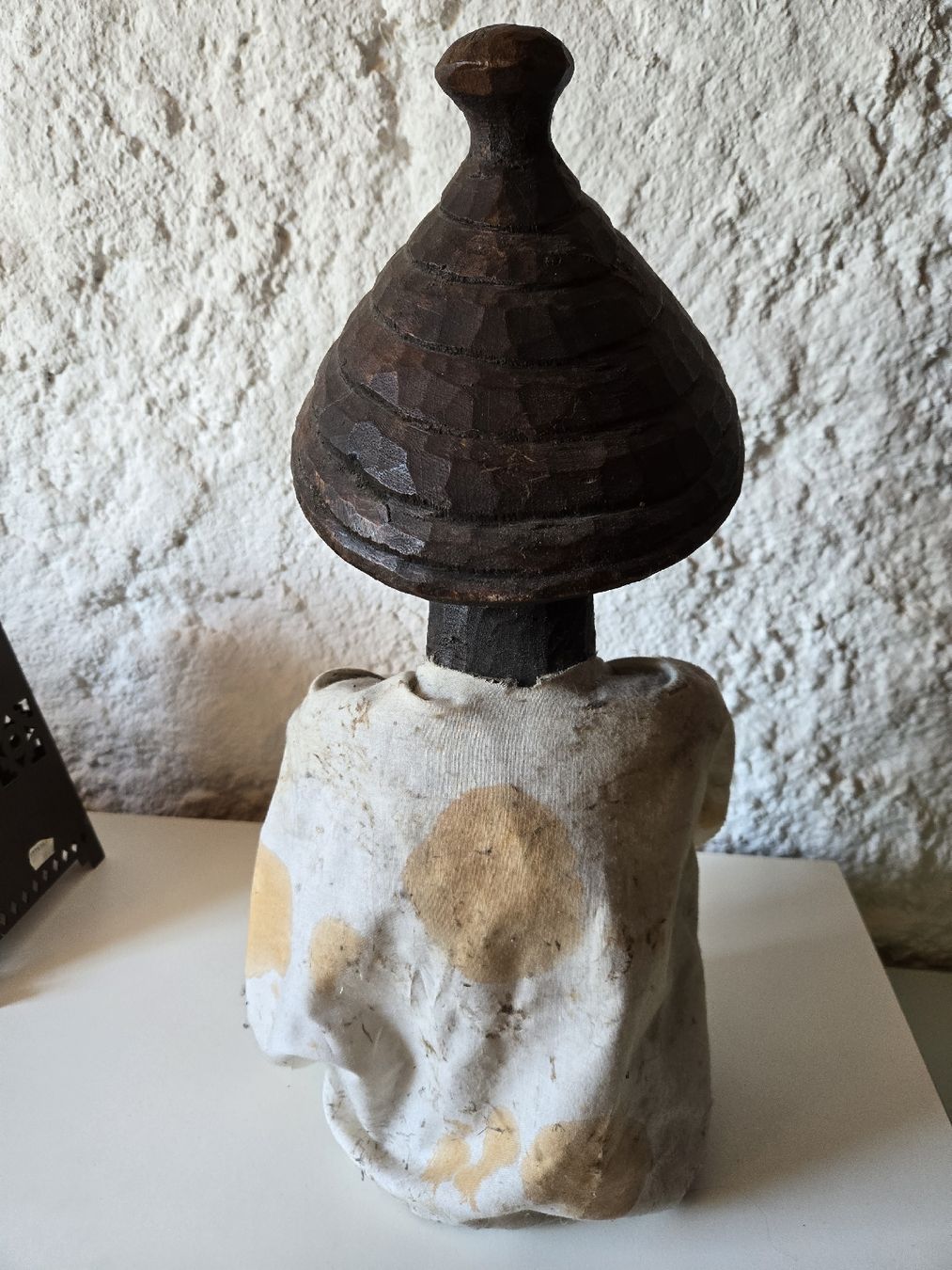 Statuette: statue en bois ancienne – Usato da Montet (Broye) venduto da CandiceD 4
