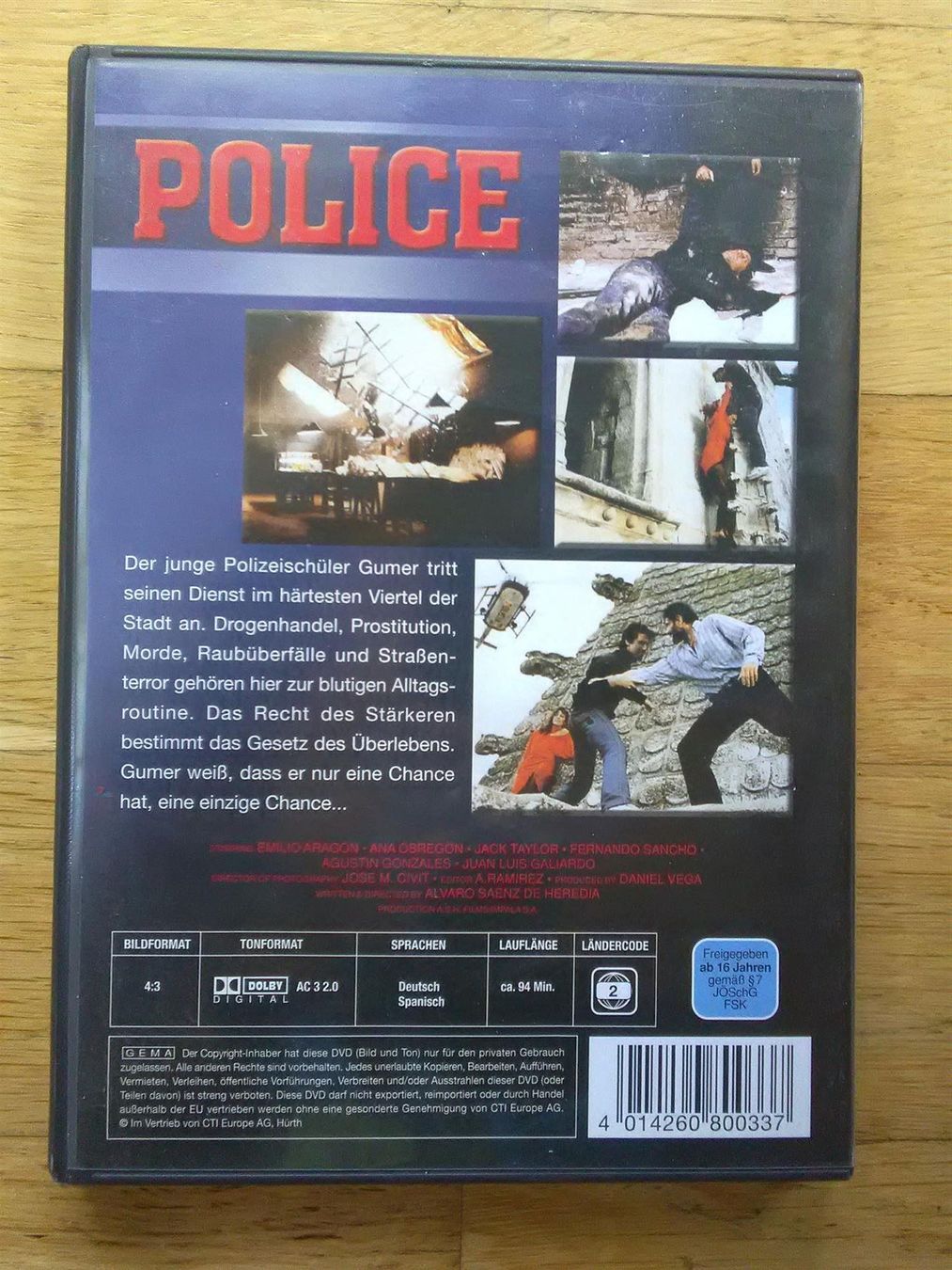 Alle DVDs: Police                                               ©'1987 – Neu und originalverpackt aus St. Gallen von elk2021 3