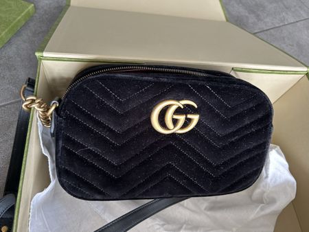 Gucci Marmont noir velours