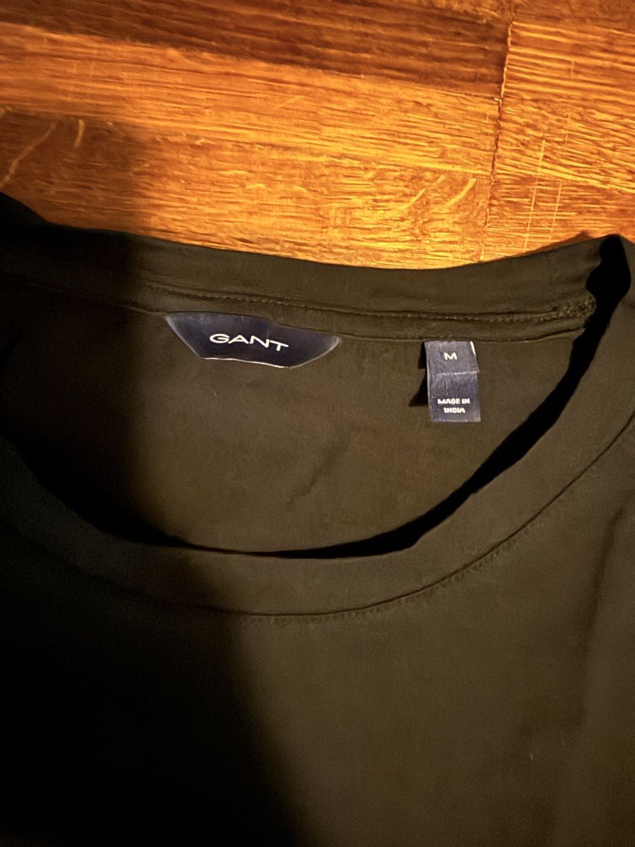 Gant T-shirt: Gant Langarmshirt schwarz M – Usato da Winterthur venduto da hera05 2