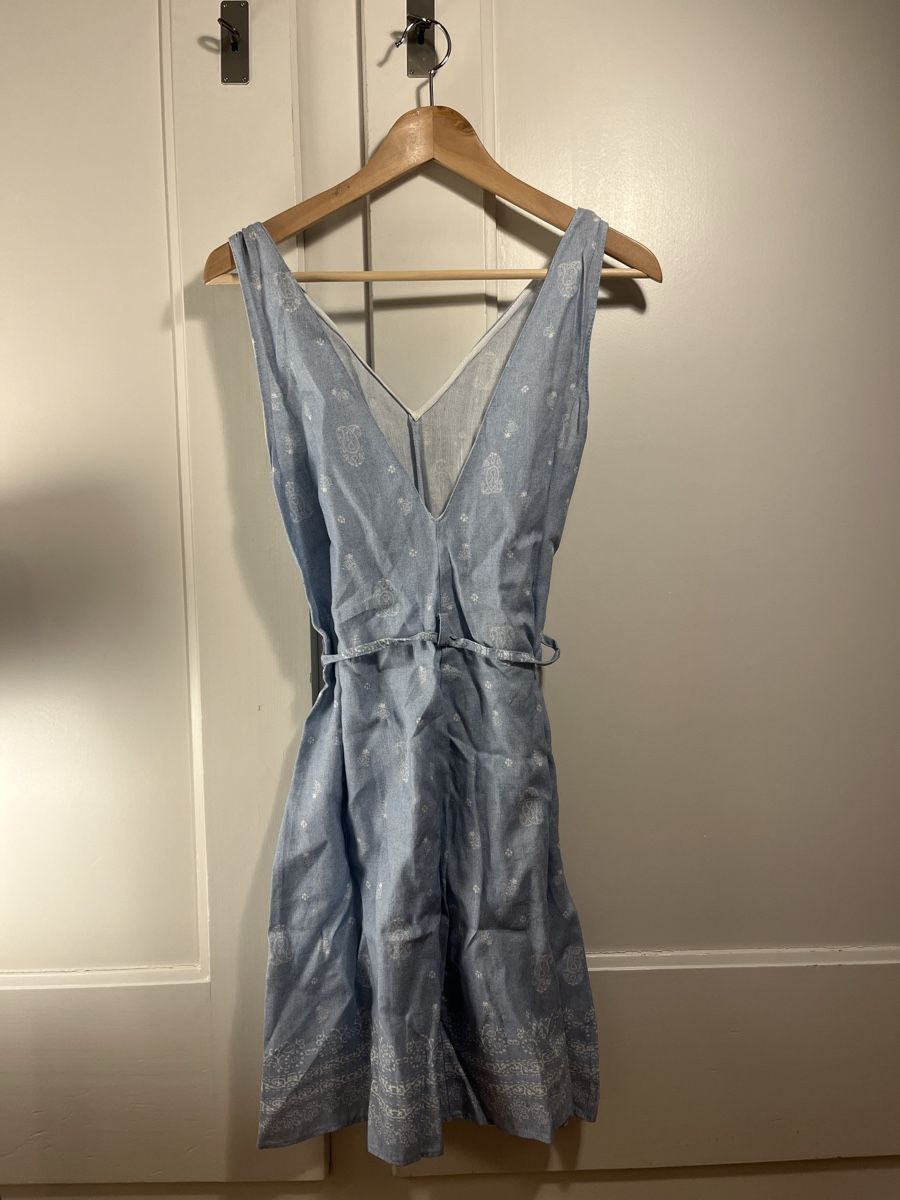 Zara Vestiti: Zara Leinen Kleid Hellblau Gr. XS – Usato da Bern venduto da Camski 2
