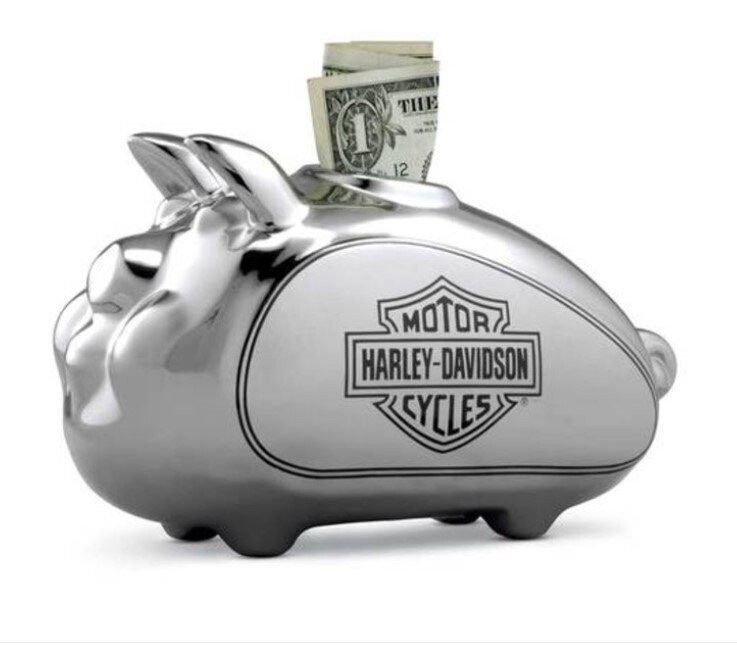 HARLEY DAVIDSON Sparschwein limitierte Edition, Sammlerstück 1