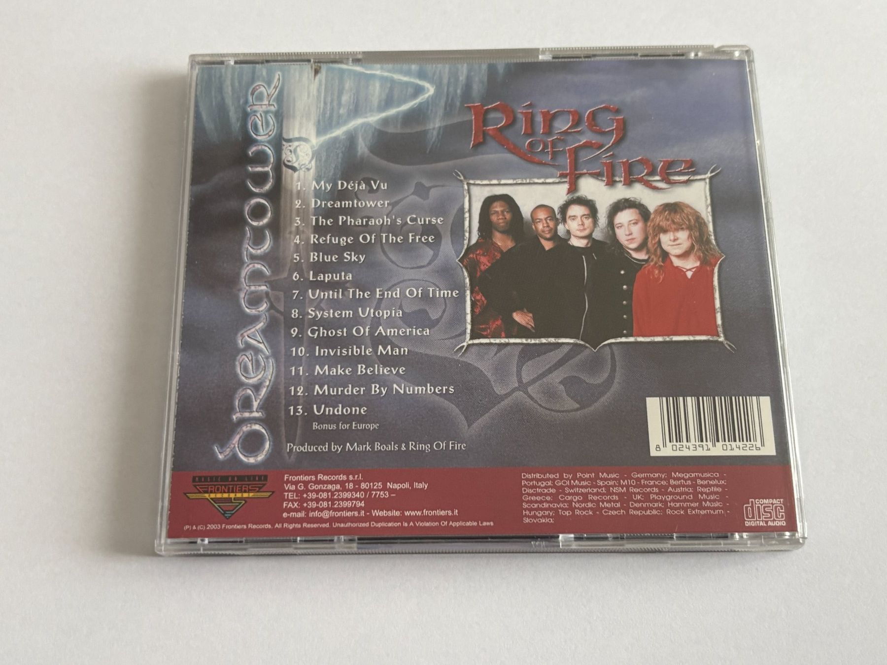 CDs: RING OF FIRE - Dreamtower – Gebraucht aus Lohn-Ammannsegg von Gladiator 1
