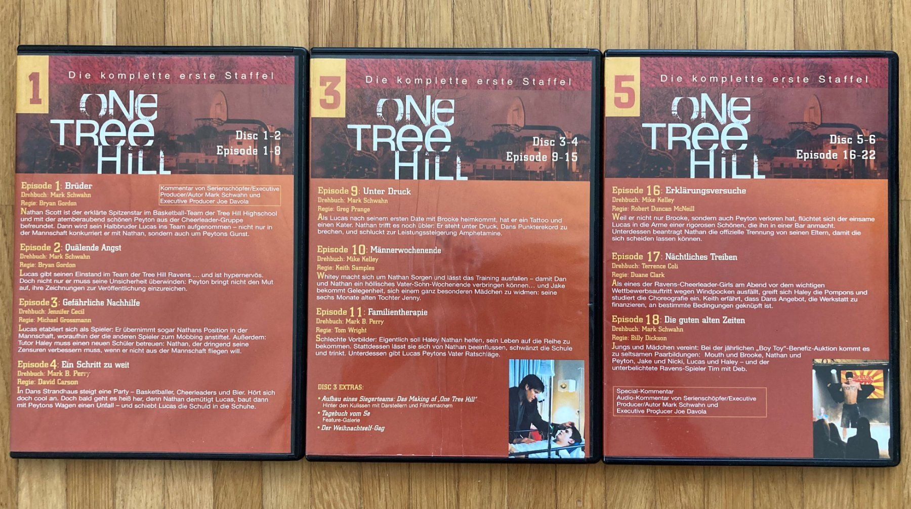 Tutti i DVDs: DVD | ONE TREE HILL - KOMPLETTE STAFFEL 1-5 – Usato da Basel venduto da Nofretete39 7