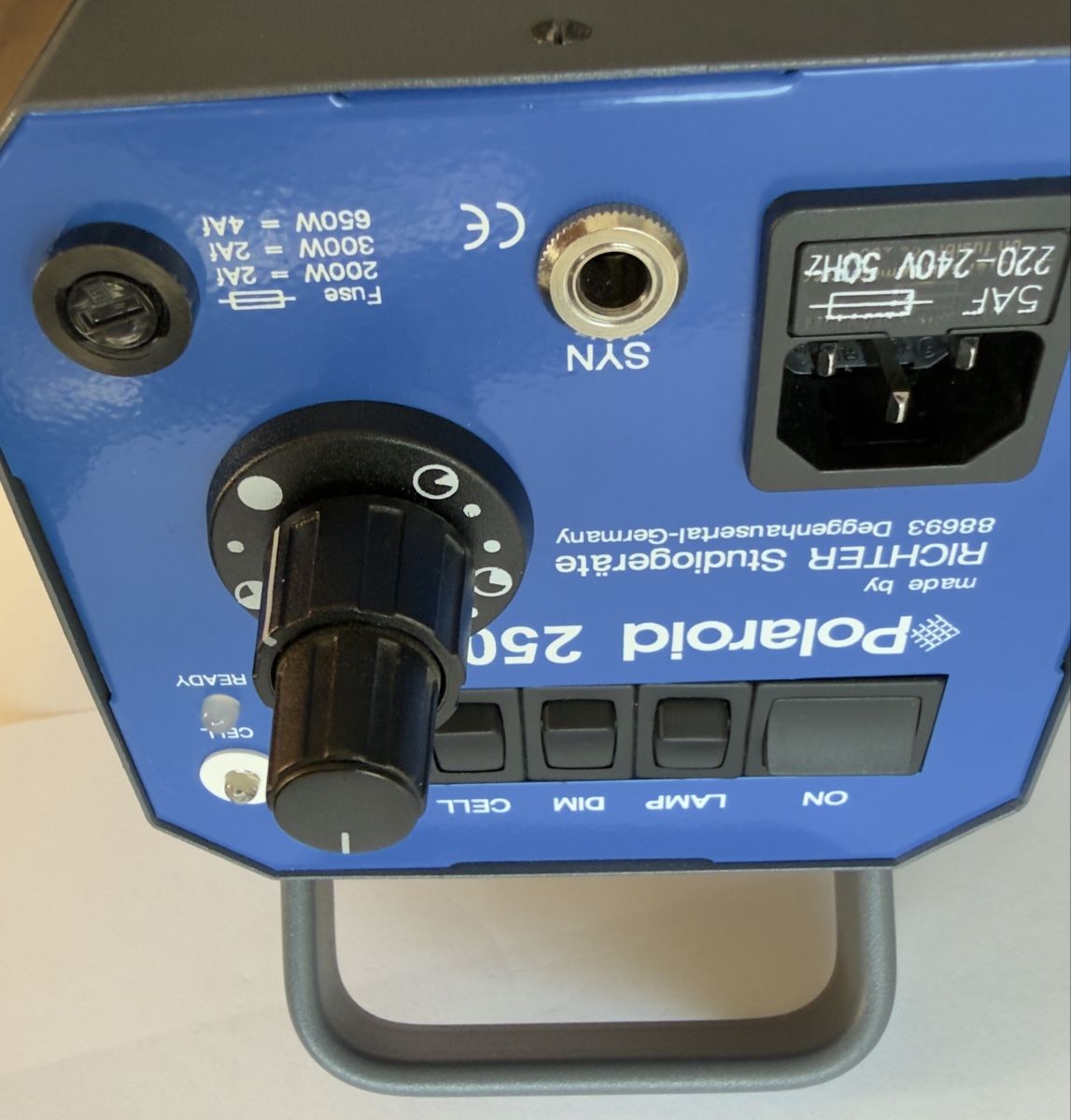 Flash: Polaroid 250 Studio Blitzgerät – Usato da Oberglatt ZH venduto da Syfoniges