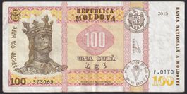 Moldau 100 Lei 2015