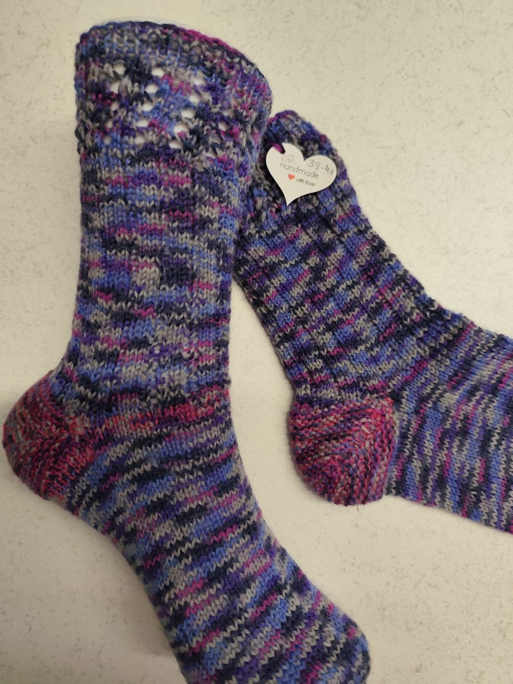 Calze: Handgestrickte Socken Gr. 39-41 – Nuovo e nell'imballaggio originale da Glarus venduto da Tutticolori55 1