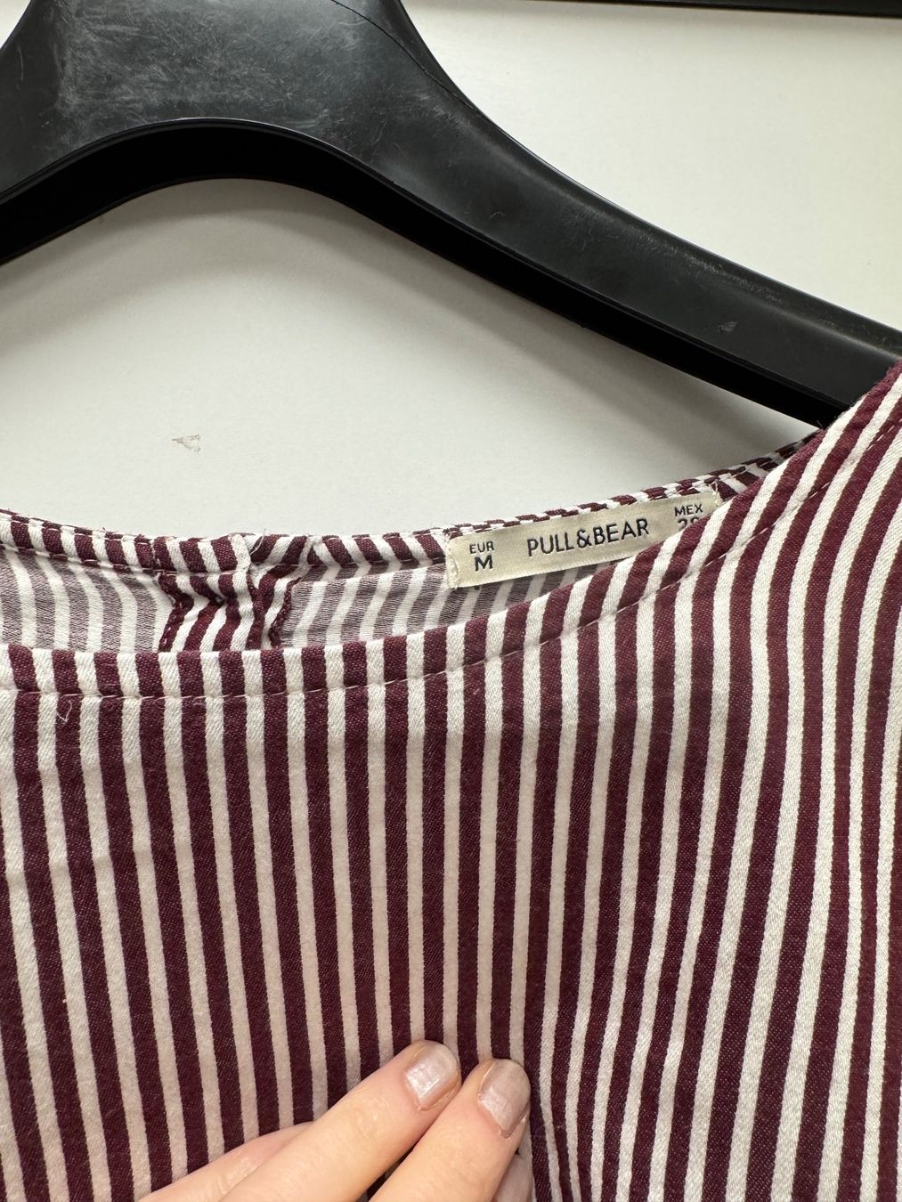 Pull&Bear Camicette: Bluse - weinrot - Pull & Bear - Gr.S/M – Usato da Brügg BE venduto da rutschimedizin 1