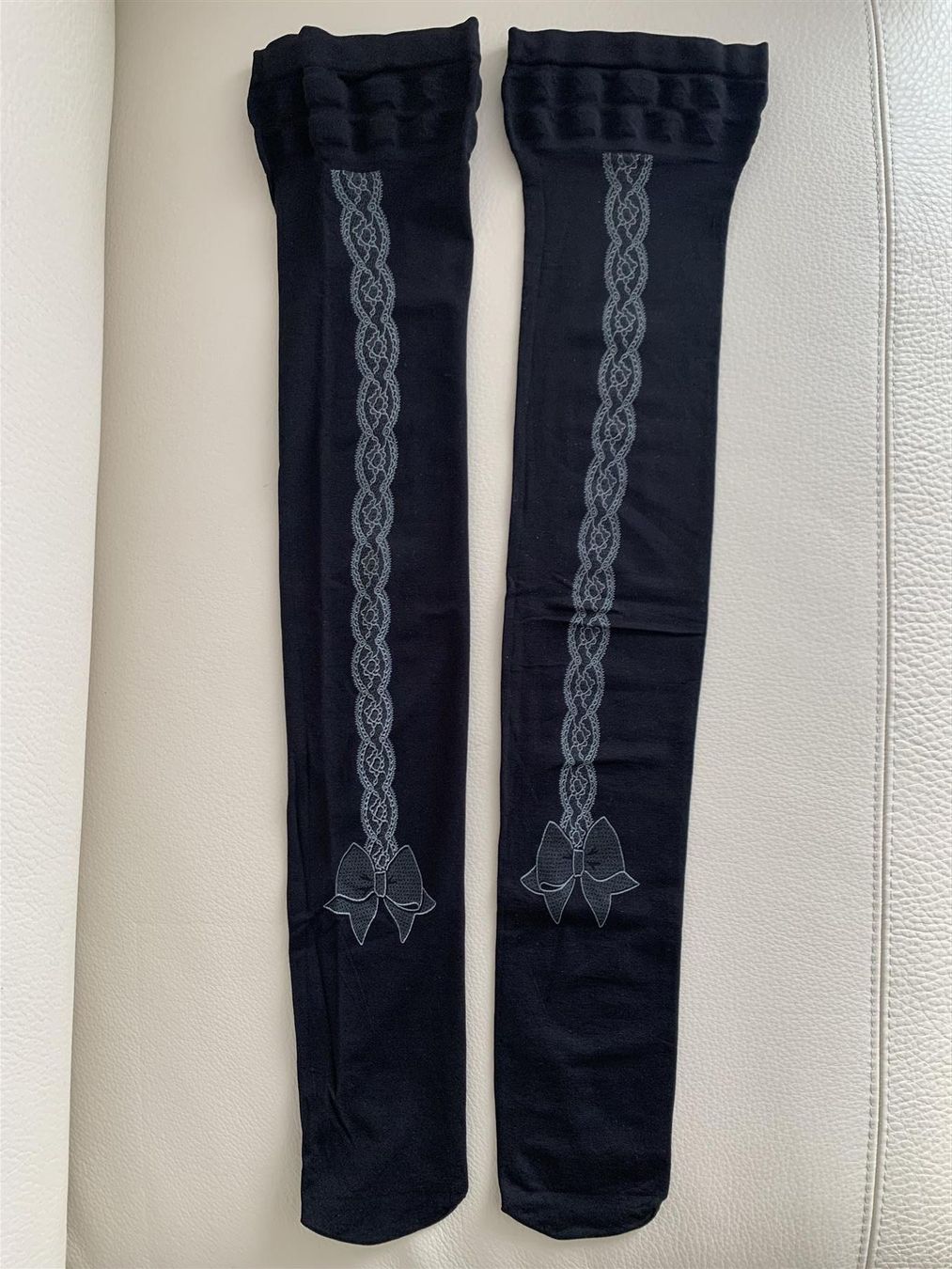 Calze & Collant: Strümpfe mit Muster, Grösse S – Nuovo (secondo la descrizione) da Rikon im Tösstal venduto da Alpenmutz