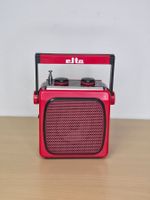 ELTA tragbares Radio 3445 MW/UKW rot mit OVP / NOS