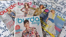 5 Burda Schnittmusterhefte