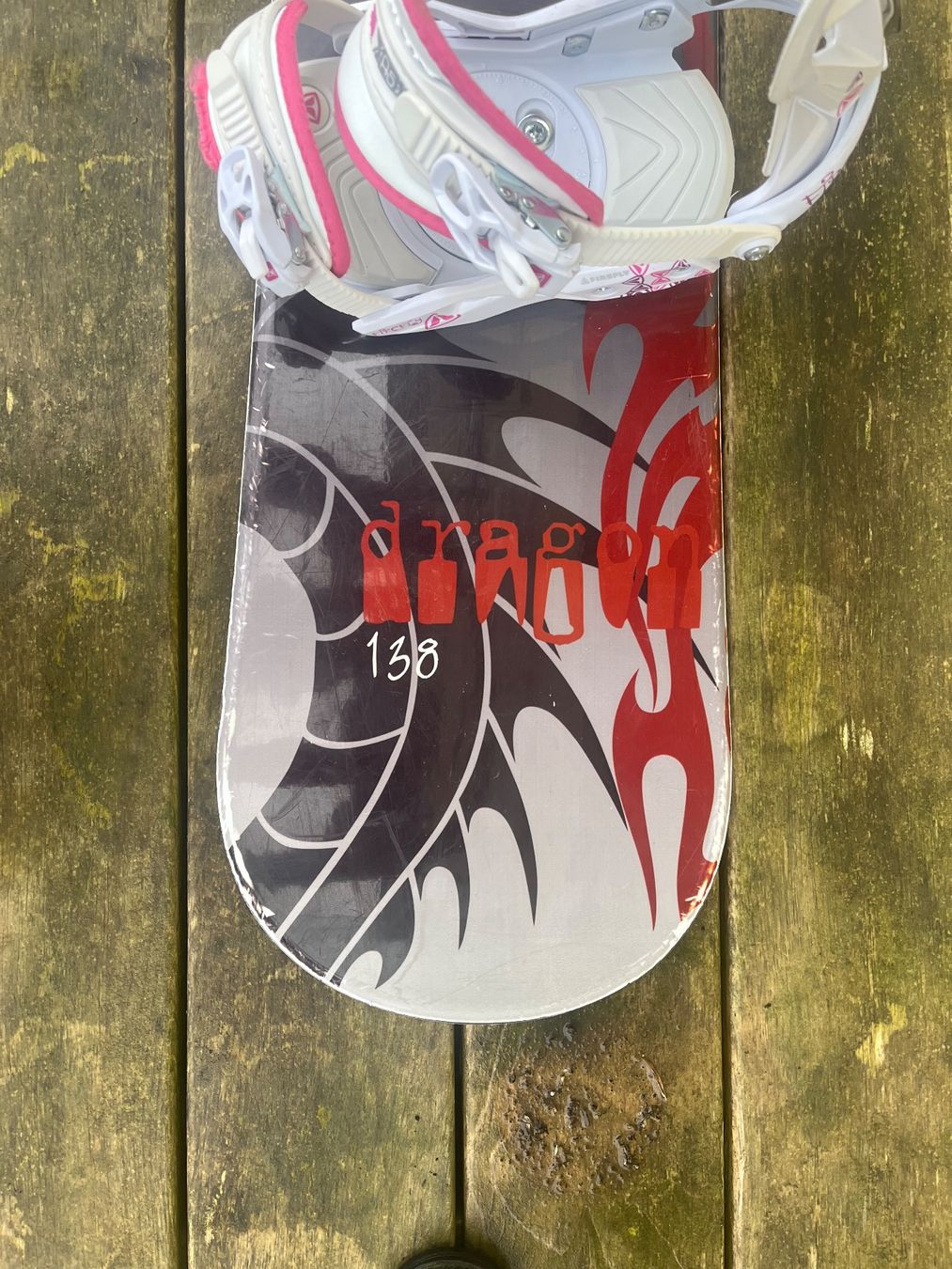 Boards: Snowboard Firefly Dragon 138 mit Bindung gebraucht – Gebraucht aus Schönenbuch von LCMR 1