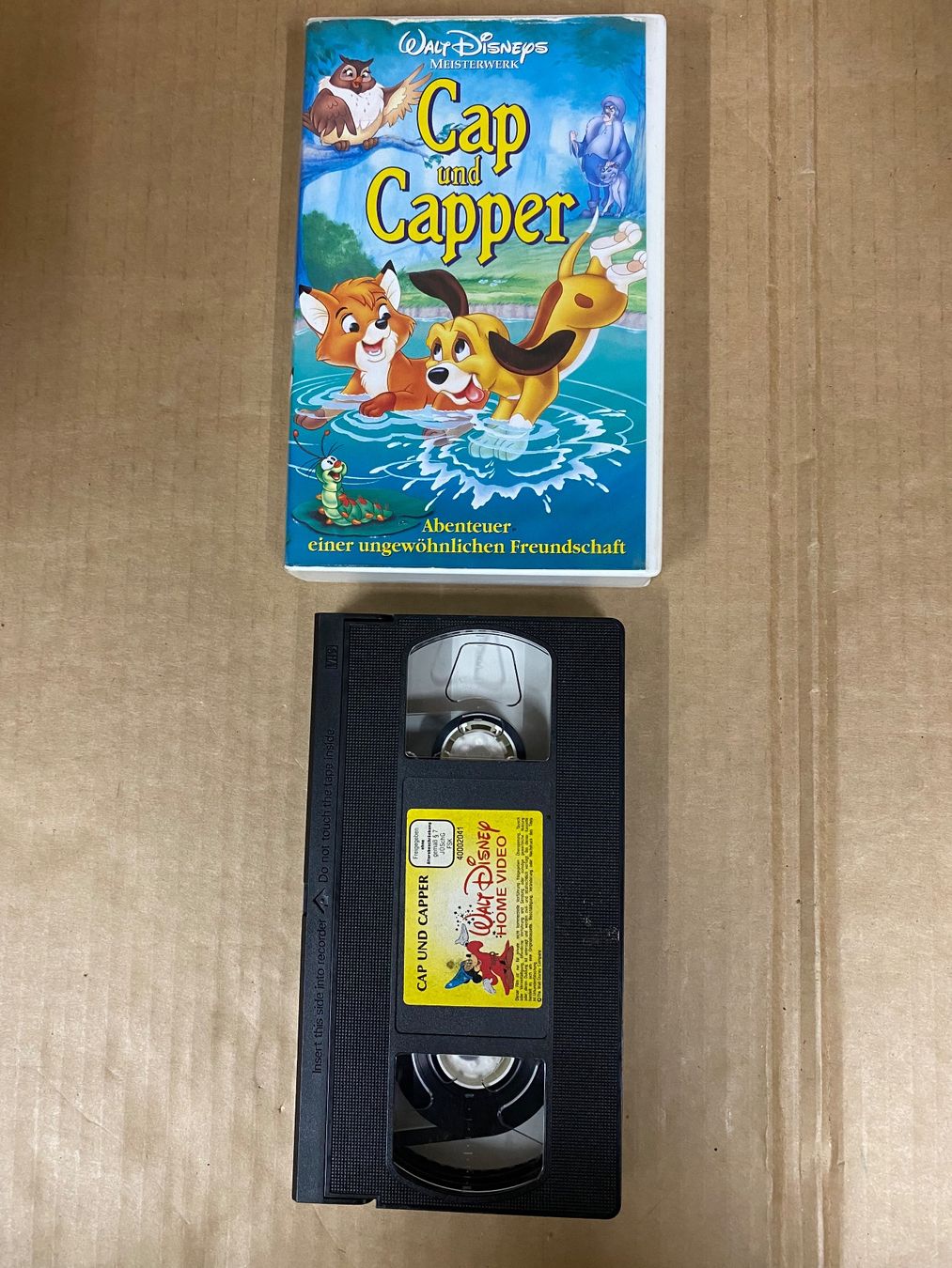 Tutti i VHS: Cap und Capper (VHS) WaltDisney – Usato da Eschlikon TG venduto da 1.- 1