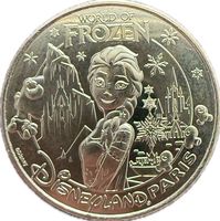 Médaille Souvenir Disneyland Paris - Elsa