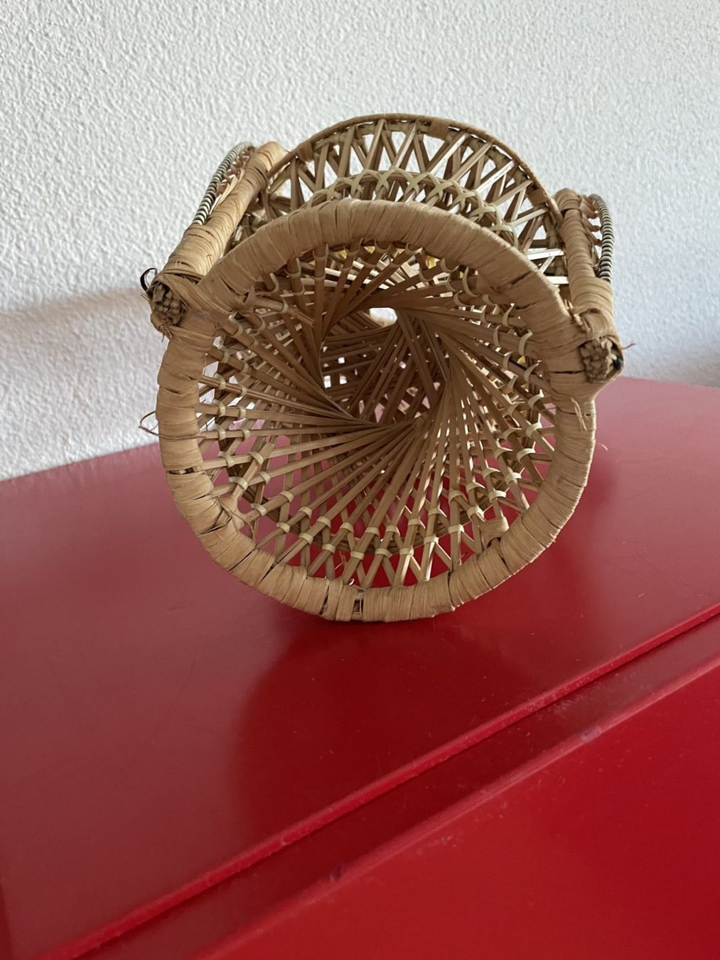 Sedie: Geflochtener Stuhl / Thron 40 cm – Usato da Winkel venduto da Kade50 2