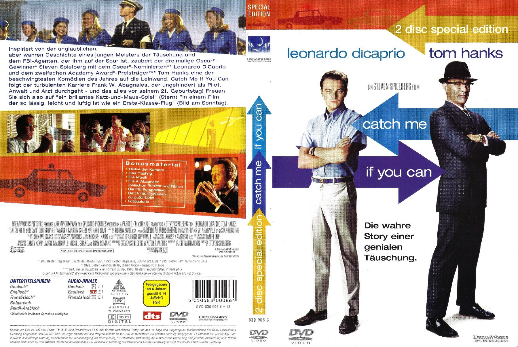 Tutti i DVDs: Catch Me If You Can – Usato da Zürich venduto da Cineasten