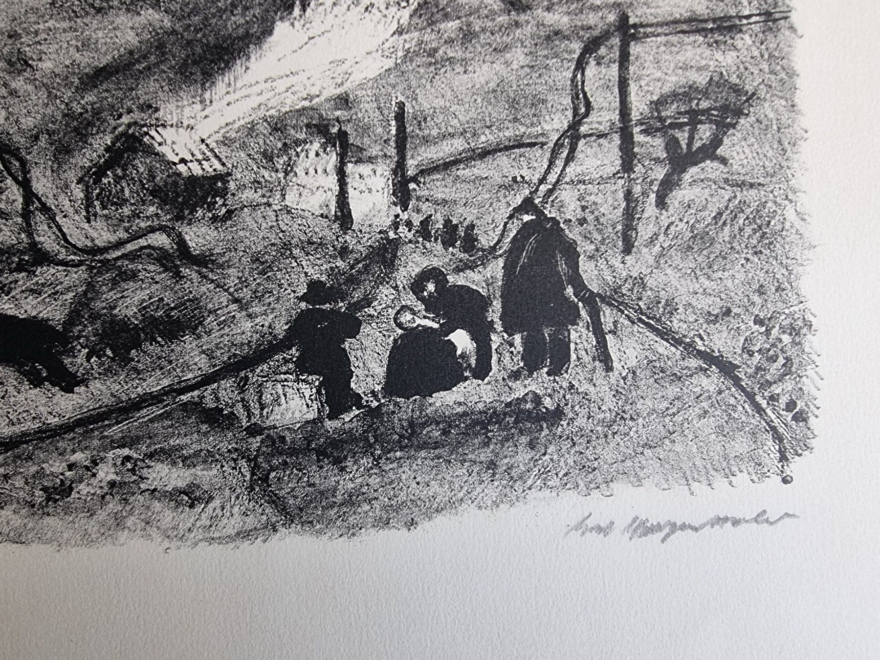 Grafica & Litografie: ERNST MORGENTHALER LITHOGRAPHIE SIGNIERT NUMMERIERT – Usato da Gersau venduto da kunst-online 3