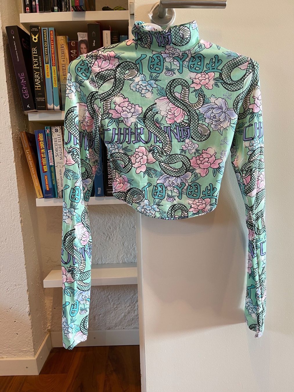 Bershka Top: Haut vert – Usato da Lausanne venduto da ine_6c2m