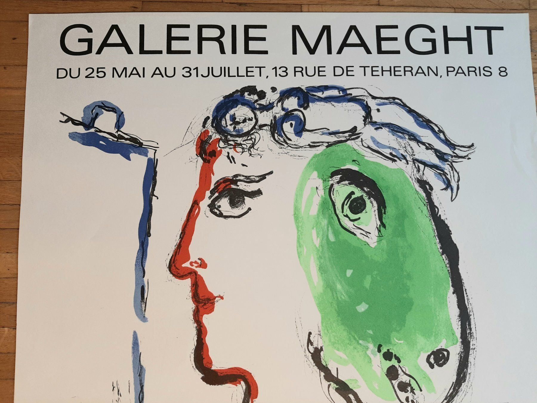 Grafica & Litografie: Rare lithographie d'après Marc  Chagall – Usato da Chêne-Bourg venduto da chsandra34 4