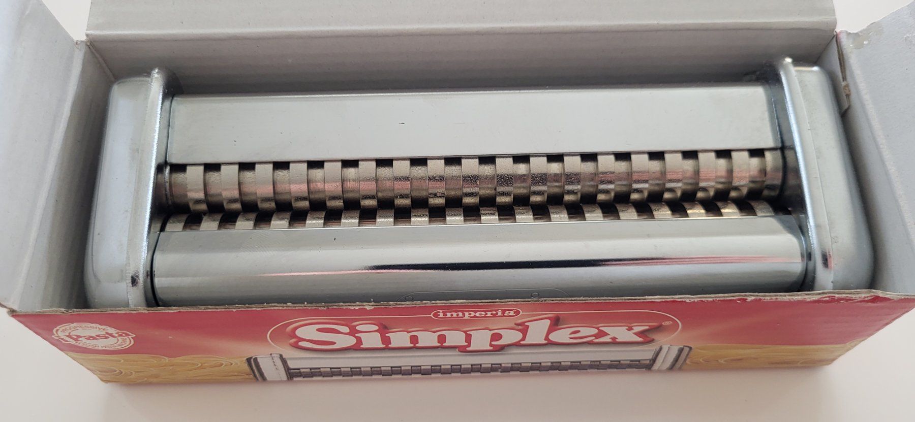 Elettrodomestici da cucina: Simplex Schneidevorrichtung Trenette 4 mm – Nuovo e nell'imballaggio originale da Figino venduto da mayam63 4