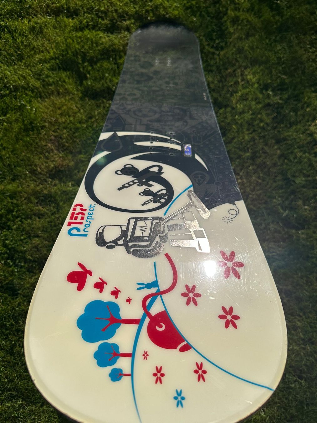 Salomon Board: Snowboard Salomon Prospect 157 - Design Robot Retro – Usato da Villars-sur-Glâne venduto da Quadrien 3