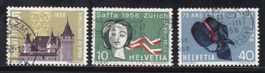 Timbres suisses 1958
