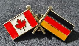 CC926 - Pin Flagge Fahne Kanada / Canada & Deutschland