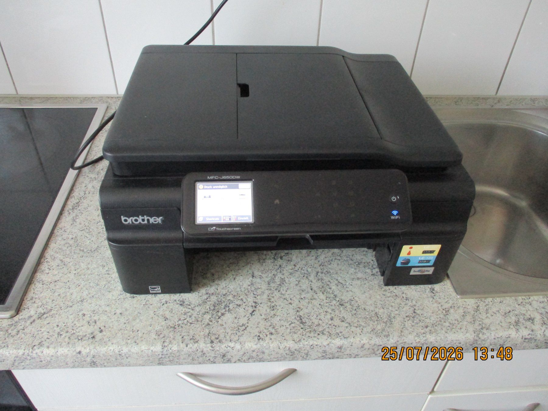 Drucker: Brother MFC-J650DW Multifunktionsdrucker gebraucht – Gebraucht aus Volketswil von Maskottchen