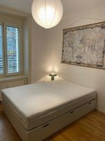 Ikea NORDLI Bett und ÅNNELAND Matratze mit Nachtschrank