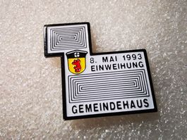Ansteckpin 6: Einweihung Gemeindehaus