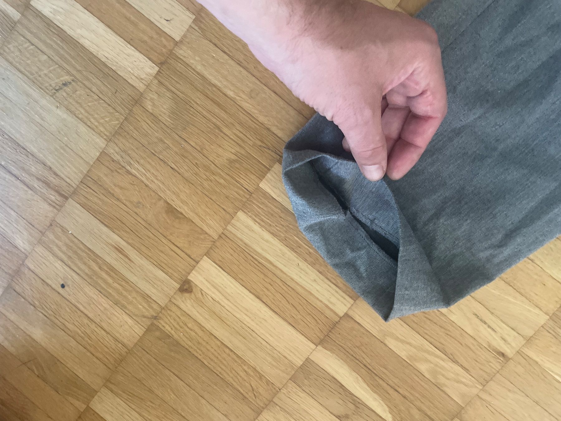 Zara Pantaloni: Trousers Zara Basic grey size L used condition – Usato da Zürich venduto da raq_n22r 3
