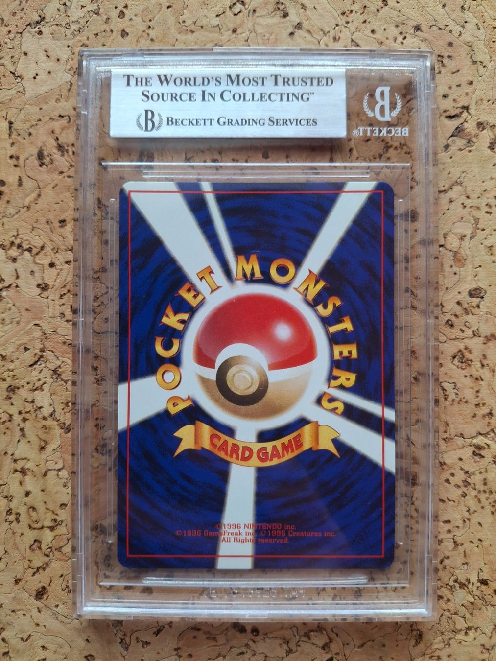 Pokémon Carte collezionabili: 1996 Base set JP Koffing BGS 9 – Nuovo e nell'imballaggio originale da Charrat venduto da Magmar 2