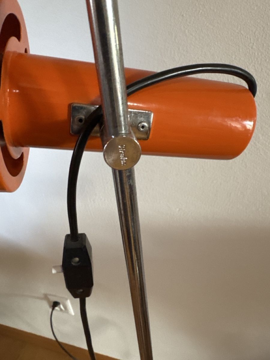 Lampen: Stralux Vintage Stehlampe orange – Gebraucht aus Basel von Joshy03 4