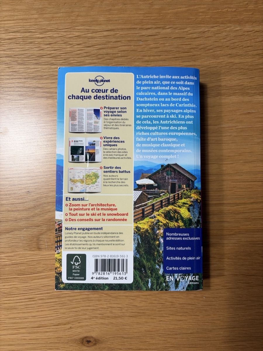 Bücher: Guide Lonely Planet Autriche 2022 – Neu (gemäss Beschreibung) aus Le Noirmont von _c9n7 1