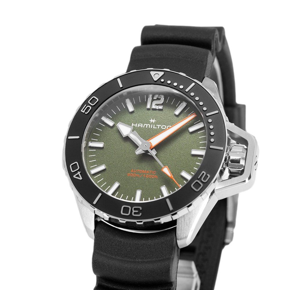 Hamilton Uhren: Hamilton H77455360 Khaki Navy Frogman Auto – Neu und originalverpackt aus Schindellegi von harveystore 9