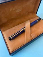 Füllfederhalter WATERMAN "IDEAL" bleu noir Goldfeder 18K "M"