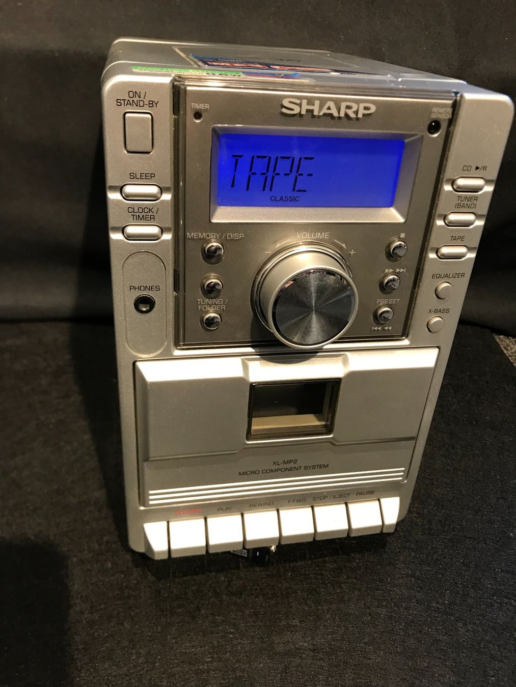 Sharp Radio: Sharp  Kassetten  MicroSystem   XL-MP2H – Usato da Würenlingen venduto da Schneiderhifi 3