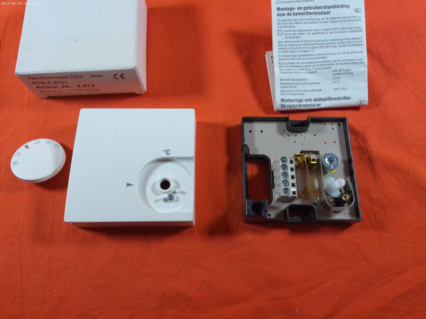 Misurare: Raumthermostad - Regler RTR - E 672 – Nuovo e nell'imballaggio originale da Oftringen venduto da shoptwotrade 5