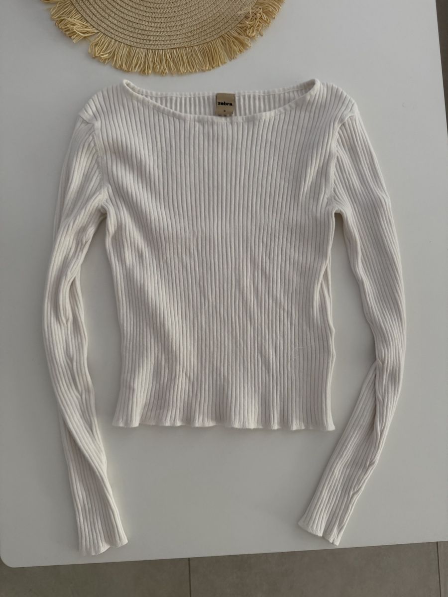 Zebra Maglioni & Felpe: White Zebra long sleeve top size S – Usato da Gränichen venduto da Domsiiiii 1
