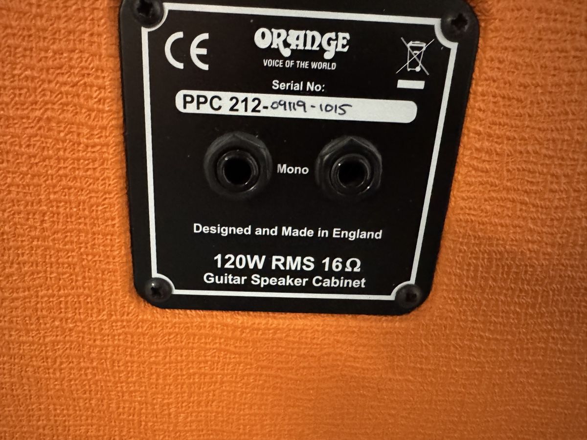 Amplificatori: Orange PPC212 – Usato da Hausen AG venduto da MiDaDa 2
