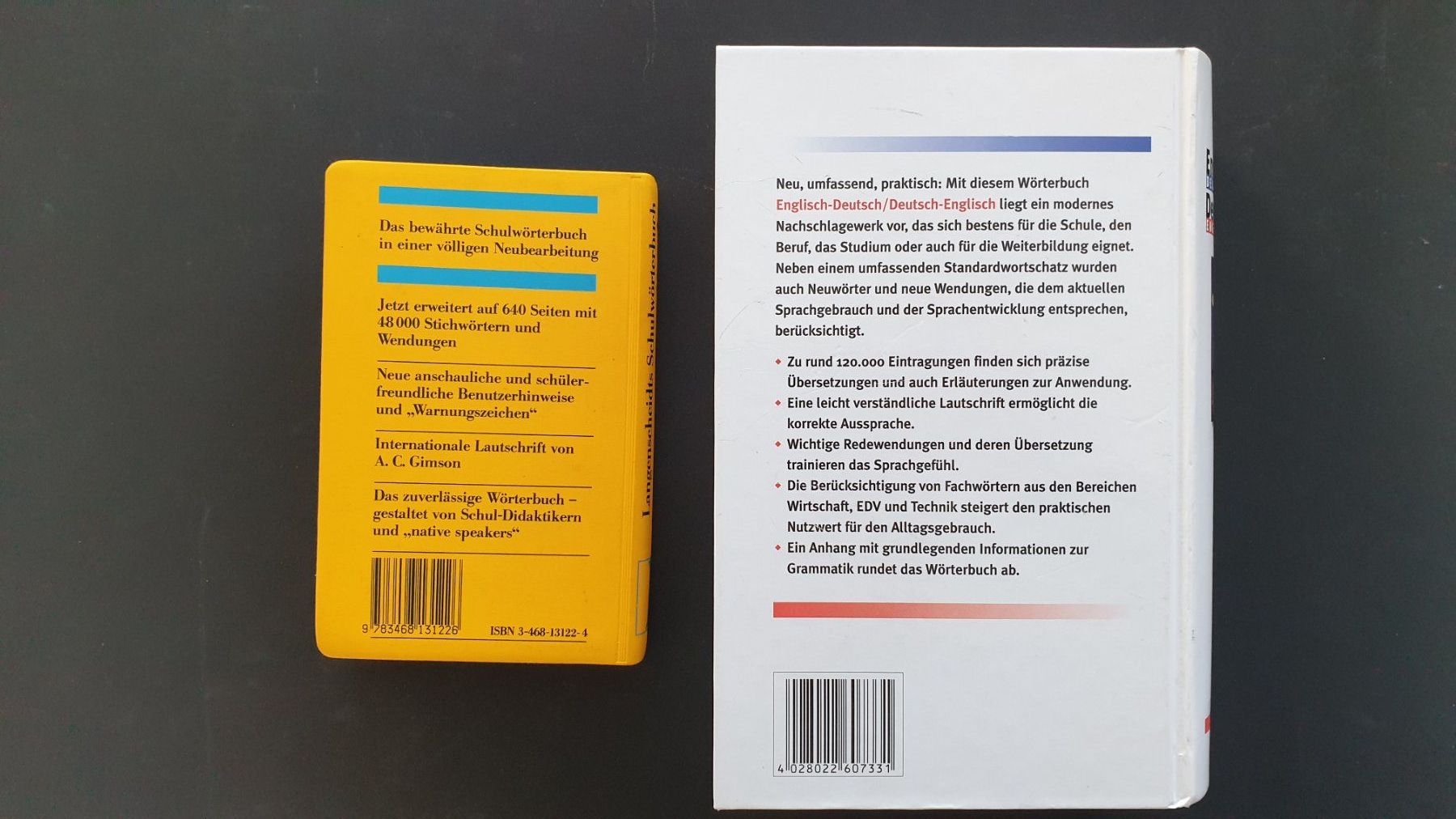 Libri: 2 Wörterbücher Englisch - Deutsch – Usato da Goldach venduto da armando_r 1