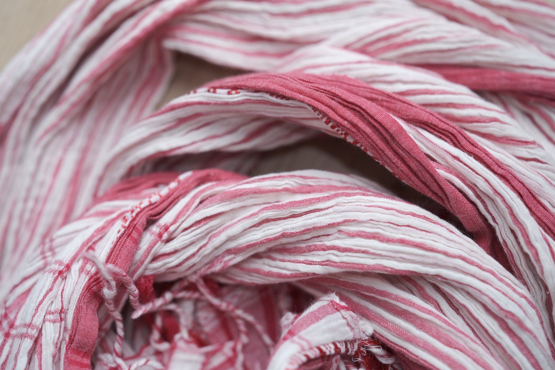 Foulard & Sciarpe: Schöner Streifenschal – Usato da Basel venduto da Bluemoewe 4