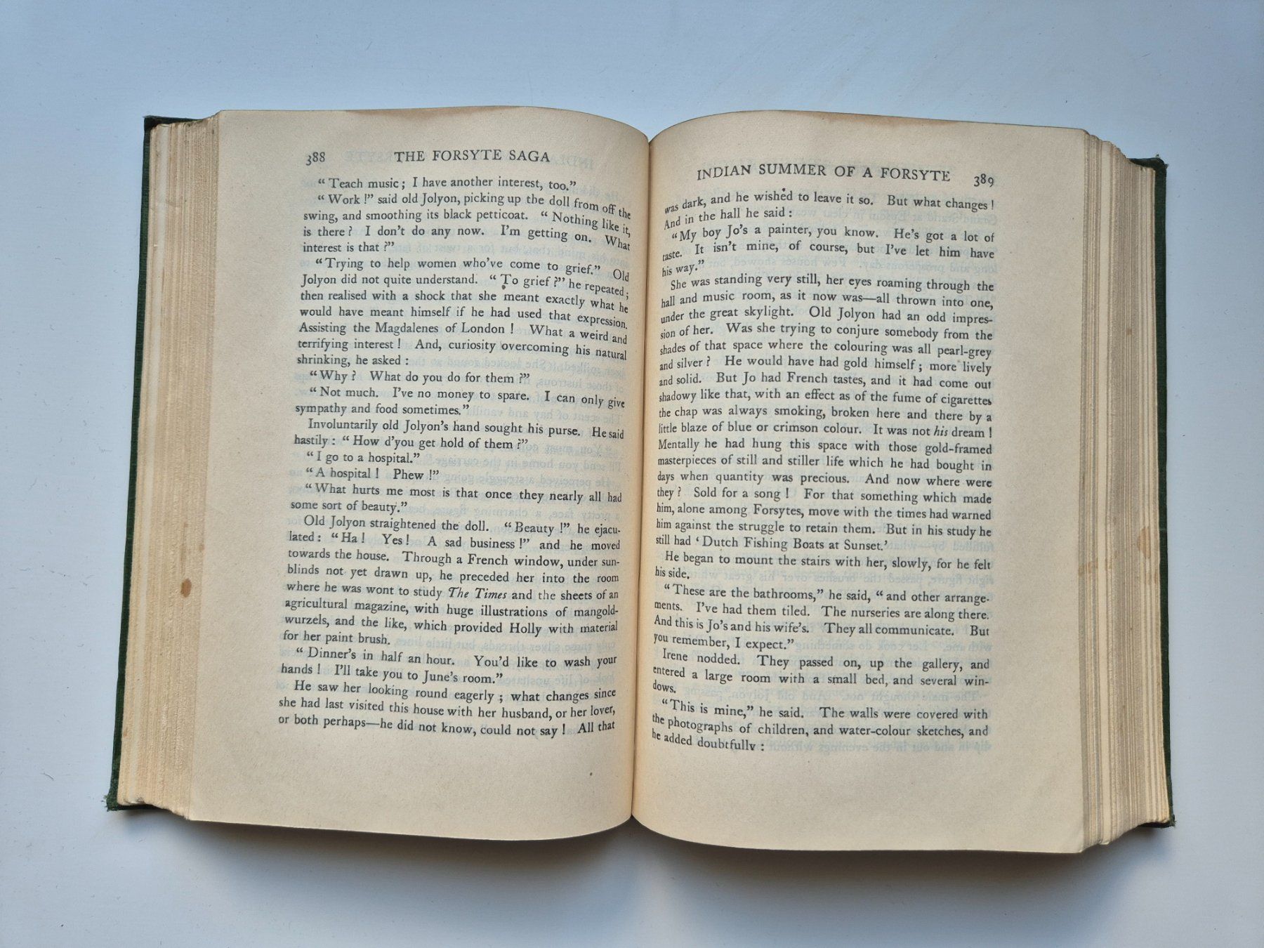 Bücher: The Forsyte Saga     1924 – Gebraucht aus Niederweningen von Obson 4