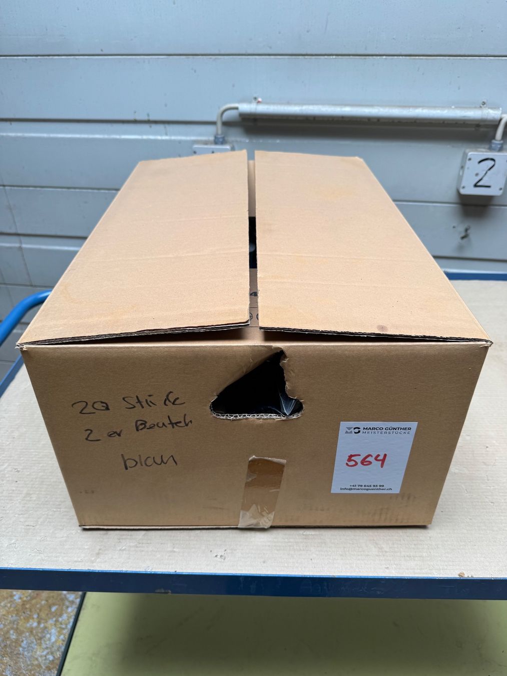 Kerzen: 564 Posten Handfakeln aus Liquidation – Gebraucht aus Derendingen von Meisterstuecke 1