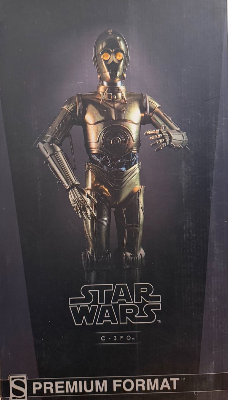 Star Wars Statuette: Star Wars C-3PO Premium Format Figure (Sideshow) – Nuovo e nell'imballaggio originale da Dietikon venduto da Second-Life.Shop