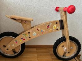 Bicicletta senza pedali in legno, come nuova!