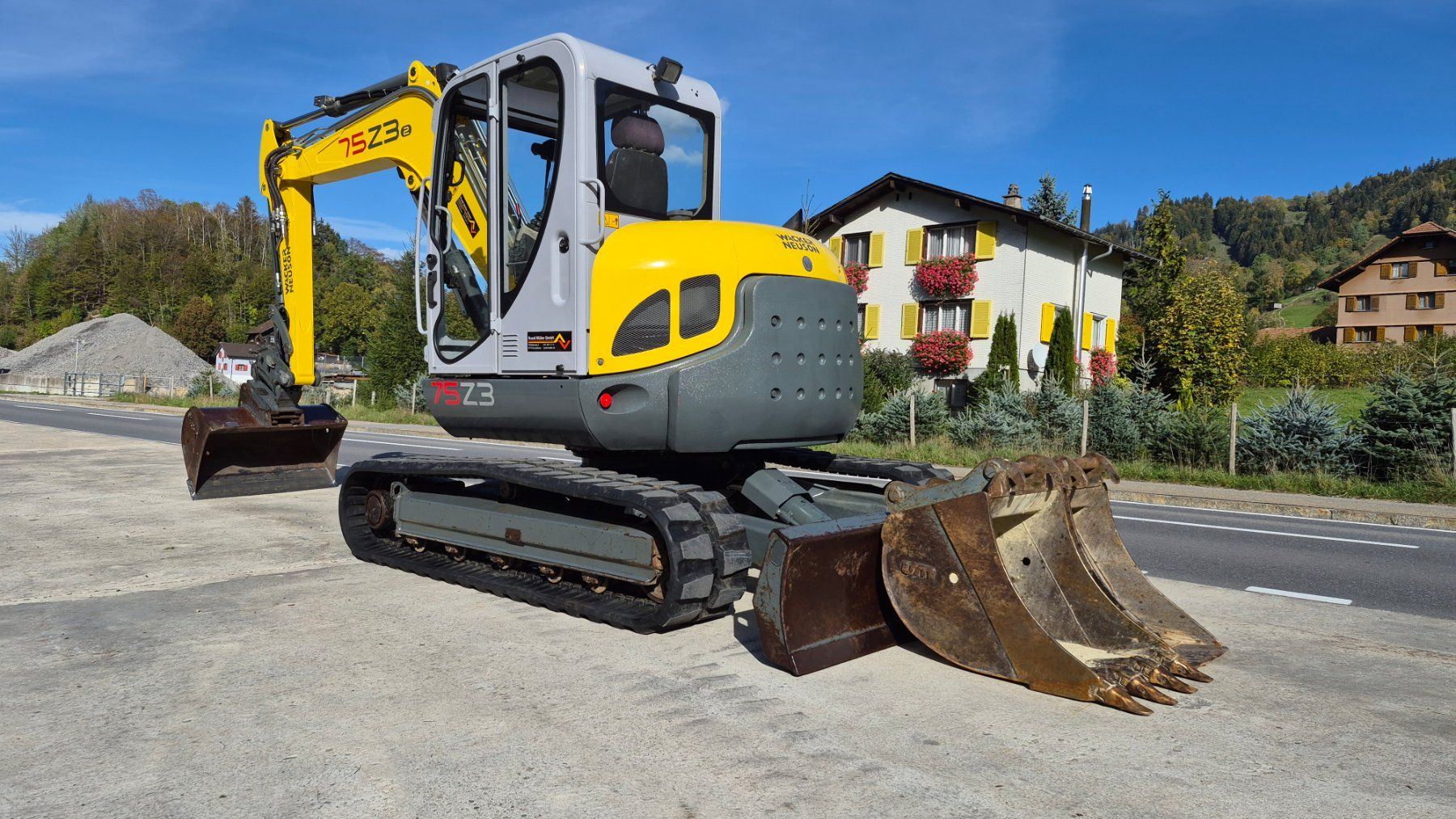 Wacker Neuson Bagger: Bagger Raupenbagger Wacker Neuson 75Z3 Ab Service – Gebraucht aus Schüpfheim von grischa01 3