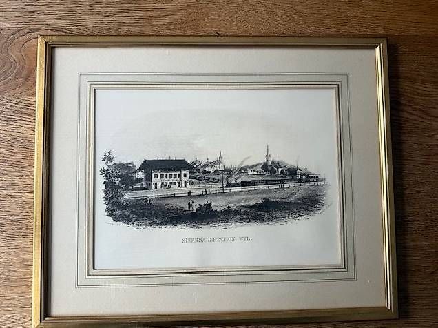 Foto & Immagini: Bahnhof Wil um 1855 – Usato da Lenggenwil venduto da Reto888