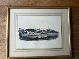 Bahnhof Wil um 1855