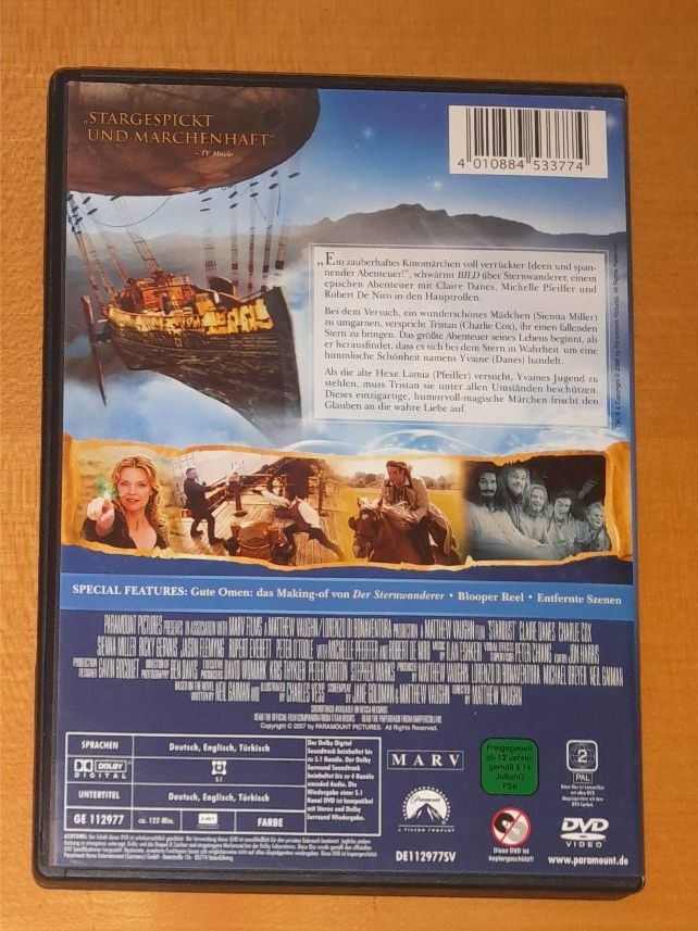 Tutti i DVDs: Der Sternwanderer DVD - Märchenhaft! – Usato da Steffisburg venduto da FutureOne 1